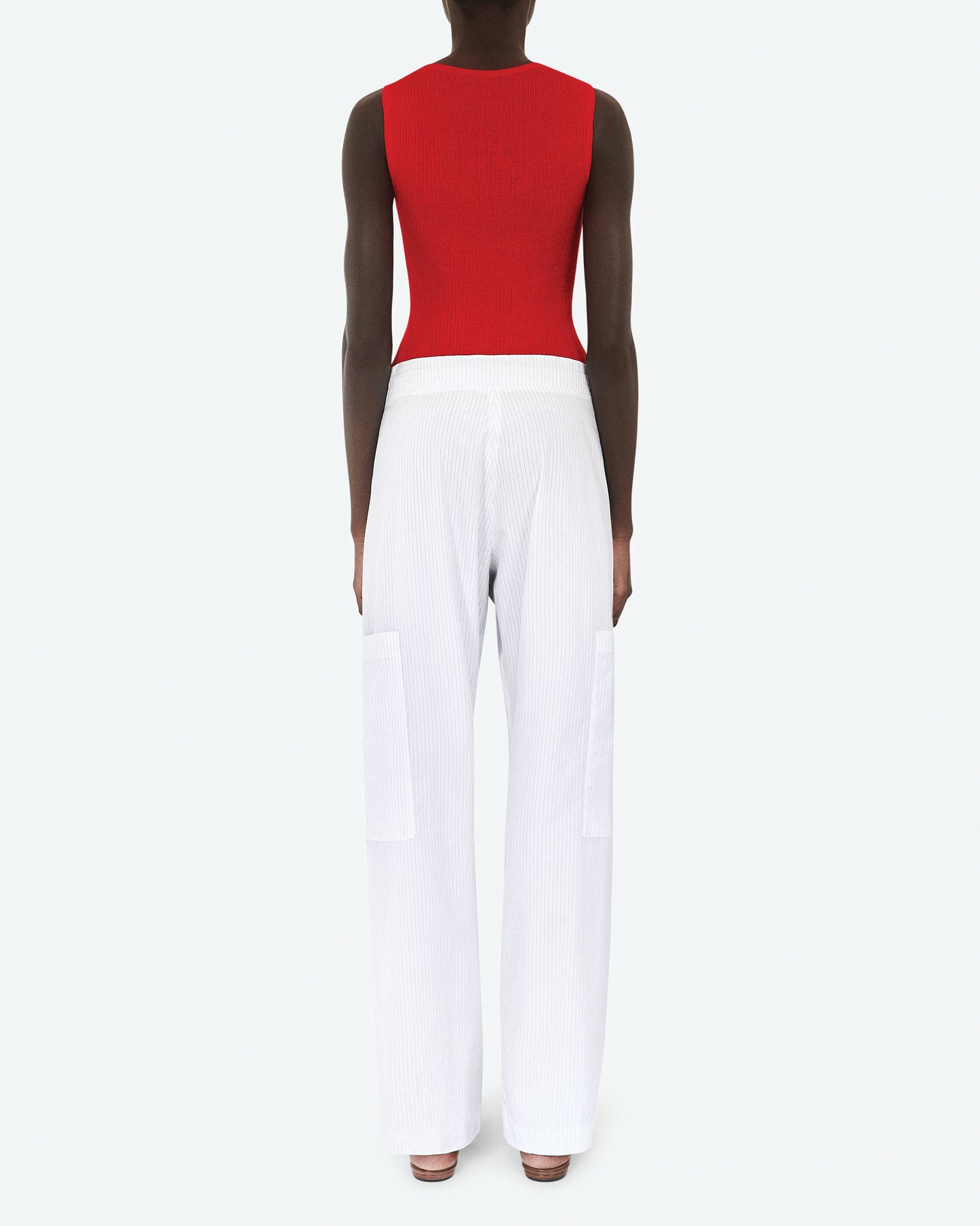 Pin Stripe Drawstring Pant