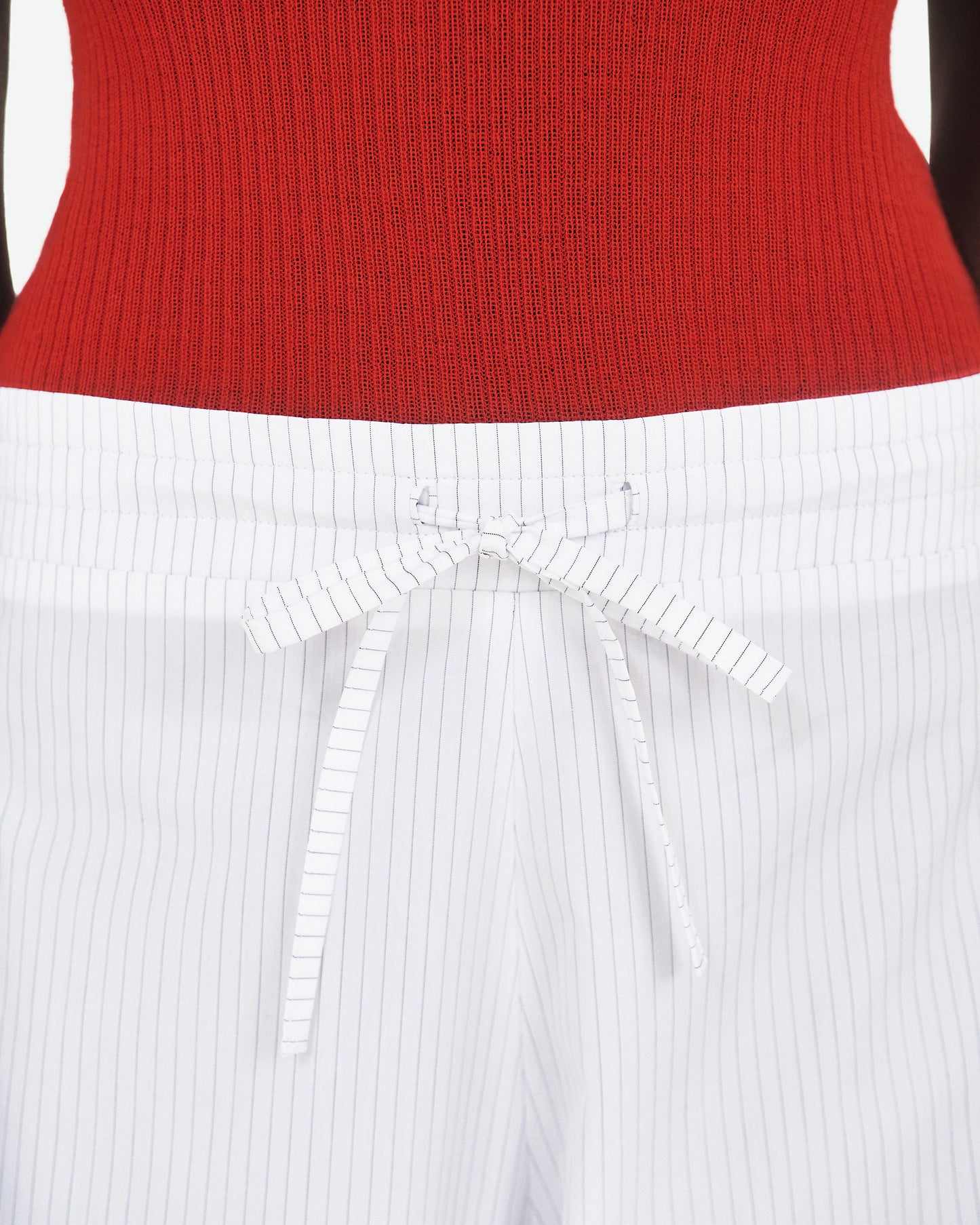 Pin Stripe Drawstring Pant