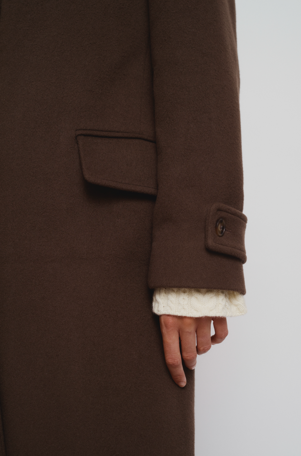 Cashmere raincoat - retail only