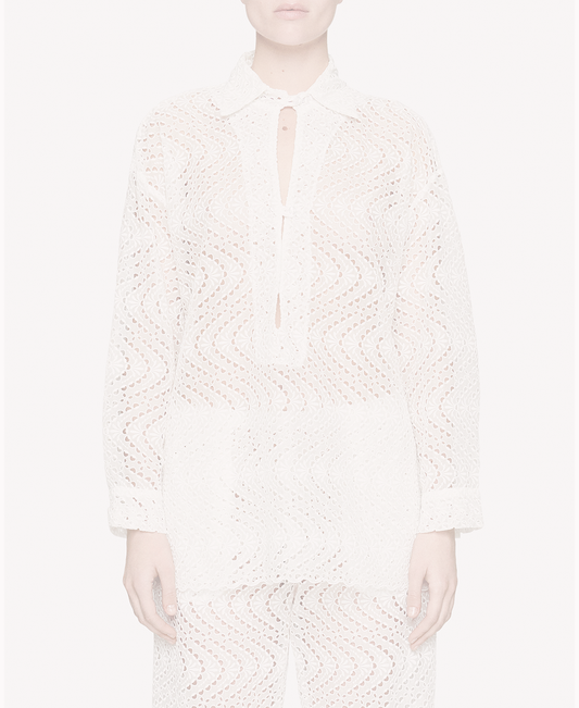 White broderie anglaise tunic - EXCLUSIVE AT LE BON MARCHE