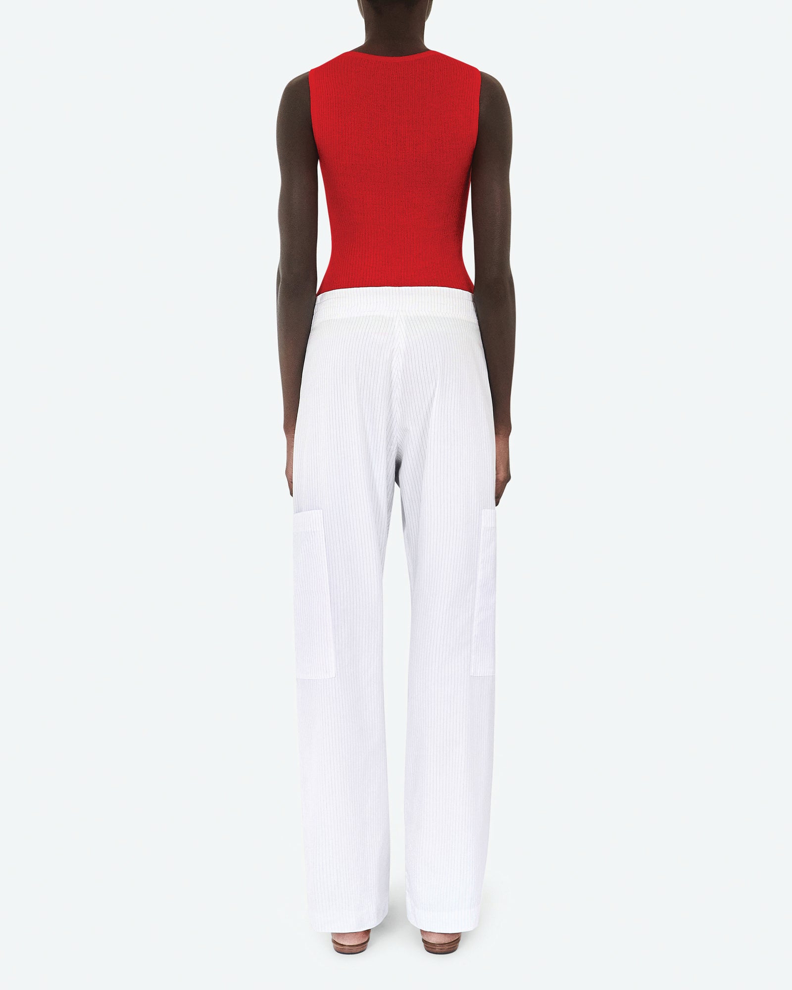 Pin Stripe Drawstring Pant