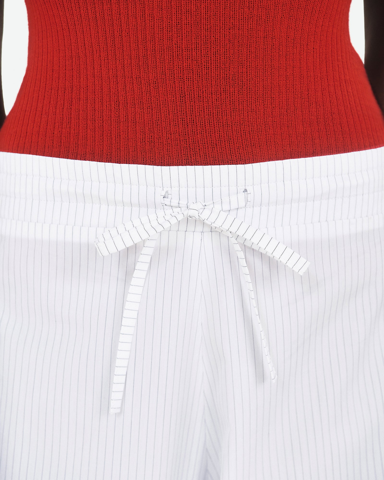 Pin Stripe Drawstring Pant