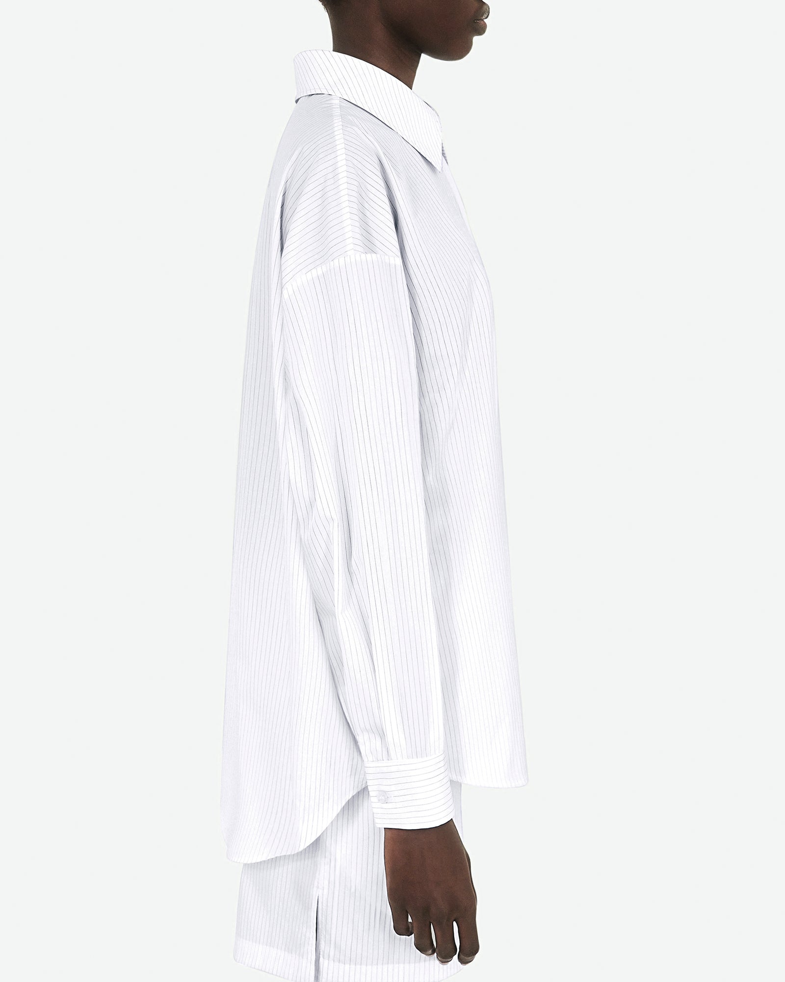 Pinstripe Cotton Shirt