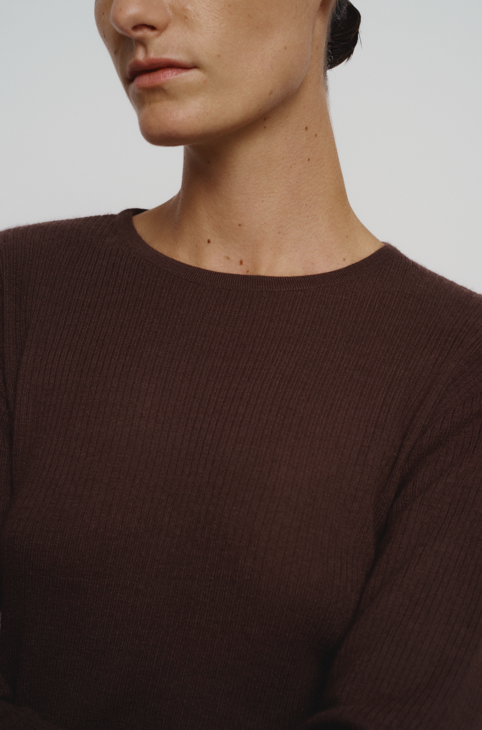 Second skin crew neck top