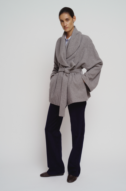 The wrapped coat