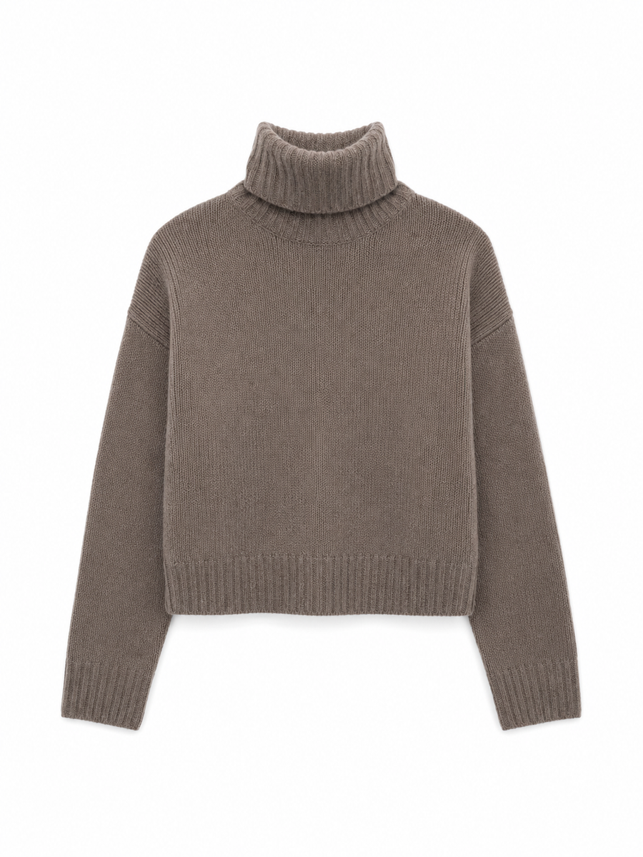 Turtleneck Arisaig in brown