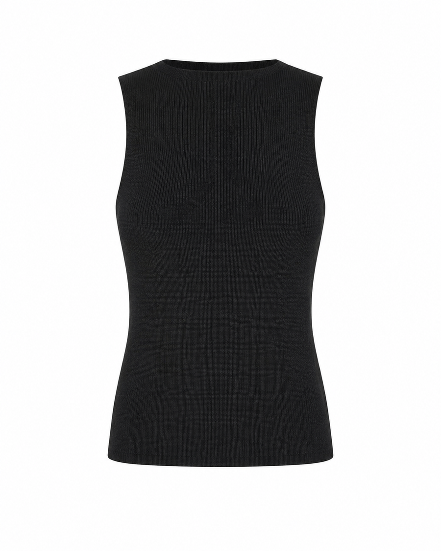 Boatneck viscose top