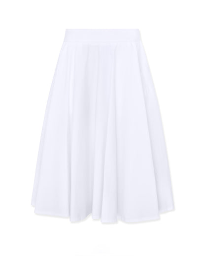 Mackintosh rose embroidered jupon skirt