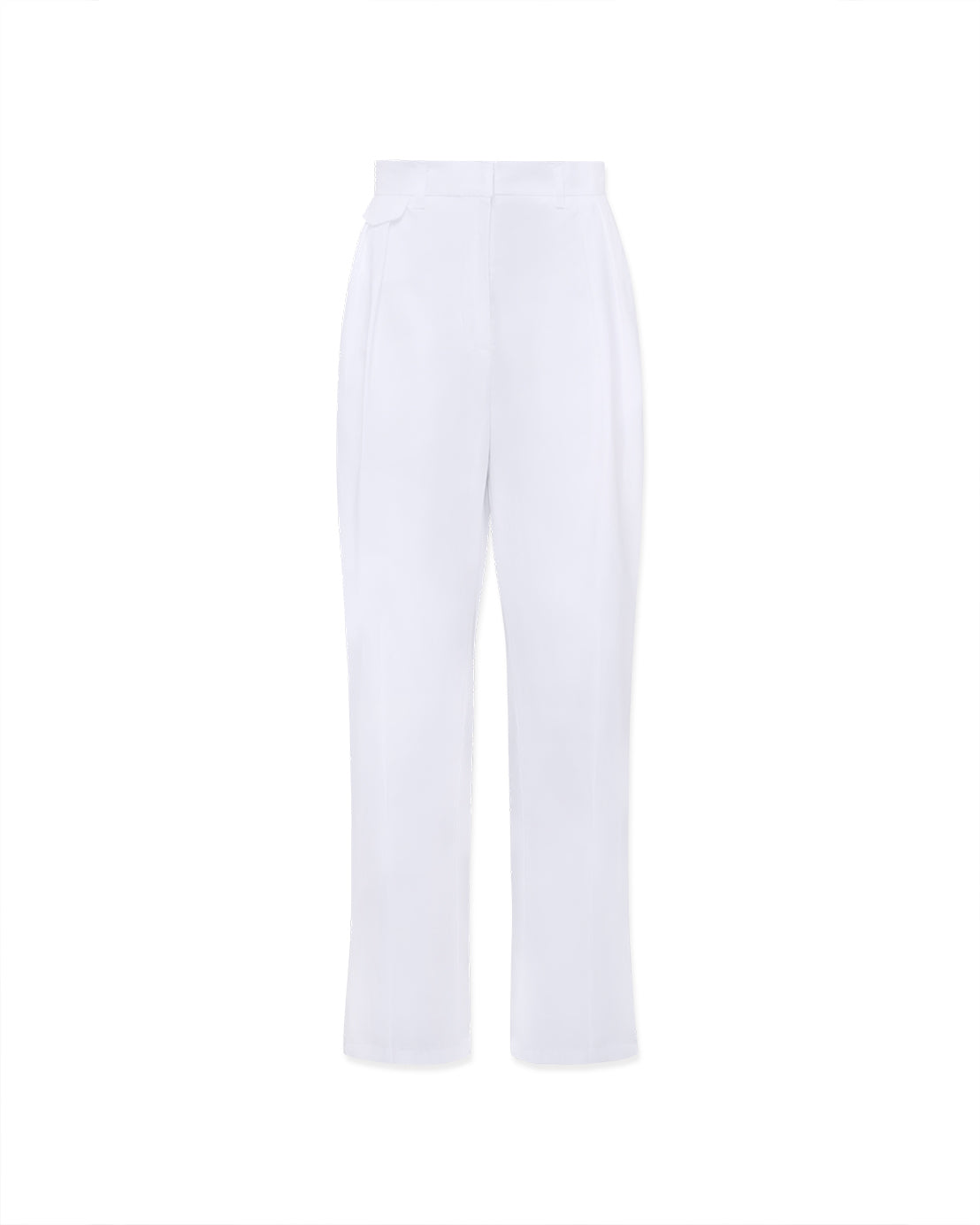 Classic men suit pants in thick popeline