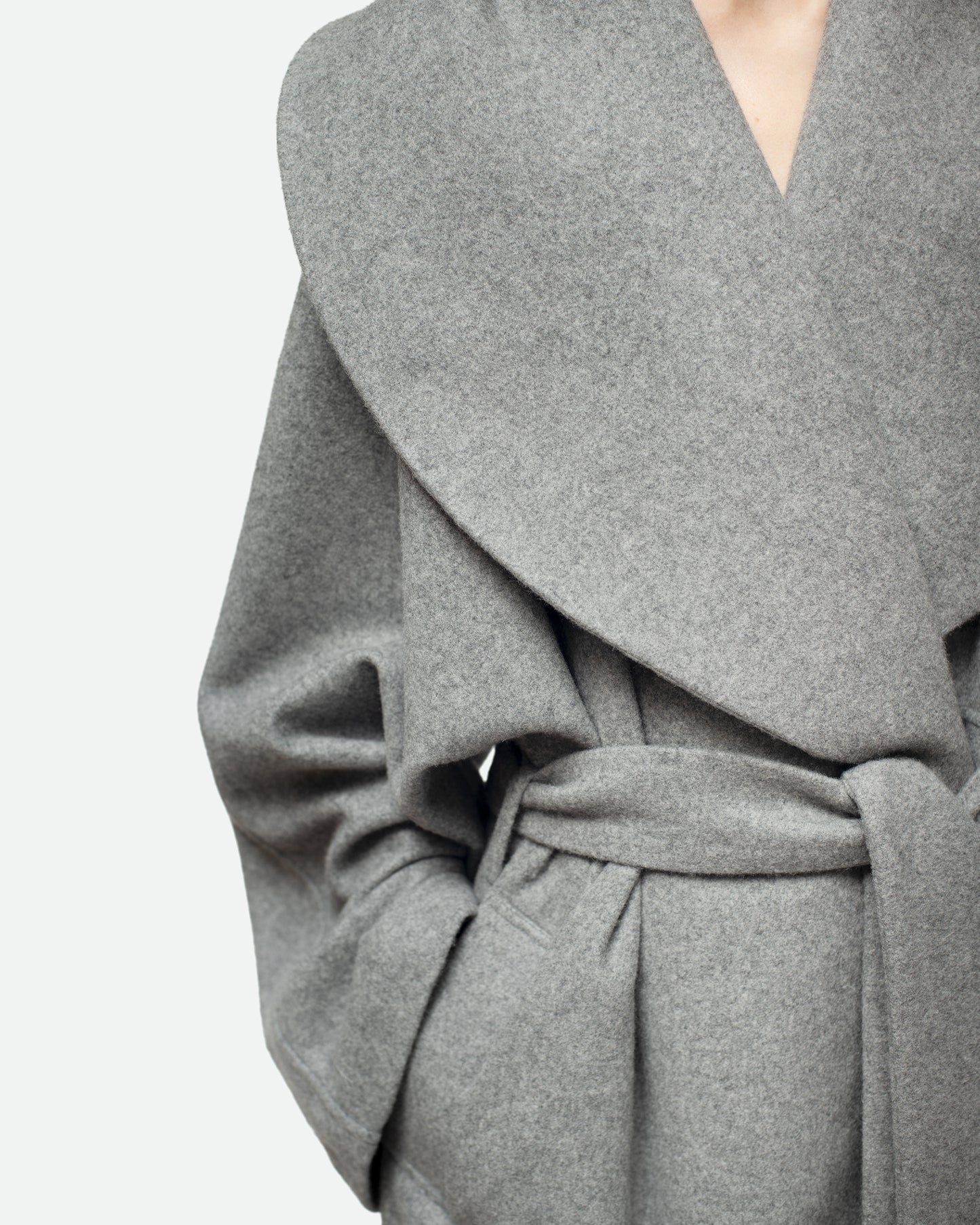 Cashmere Woven Coat