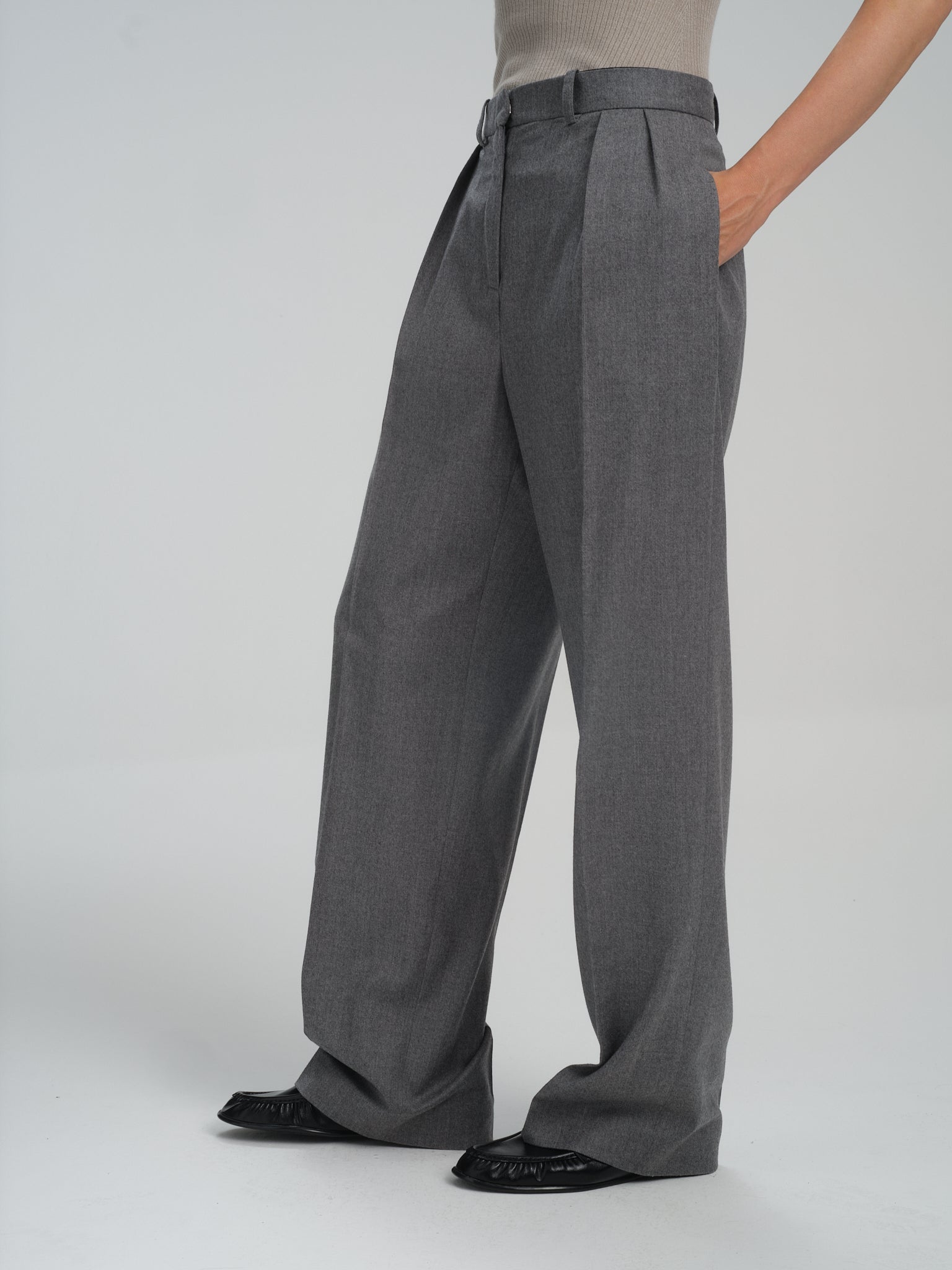 Paisley Pants in grey