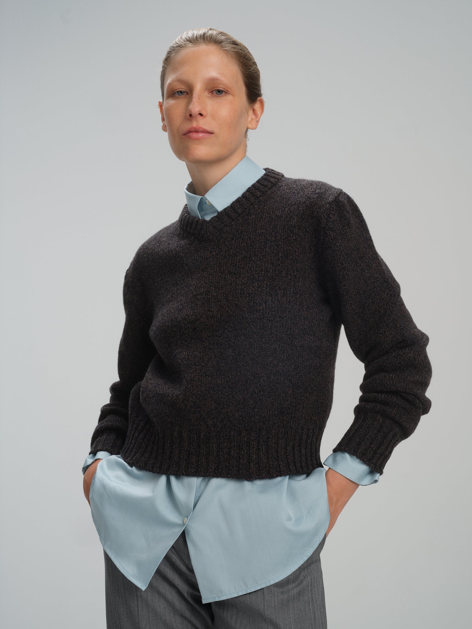 V-NECK JUMPER GLASGOW