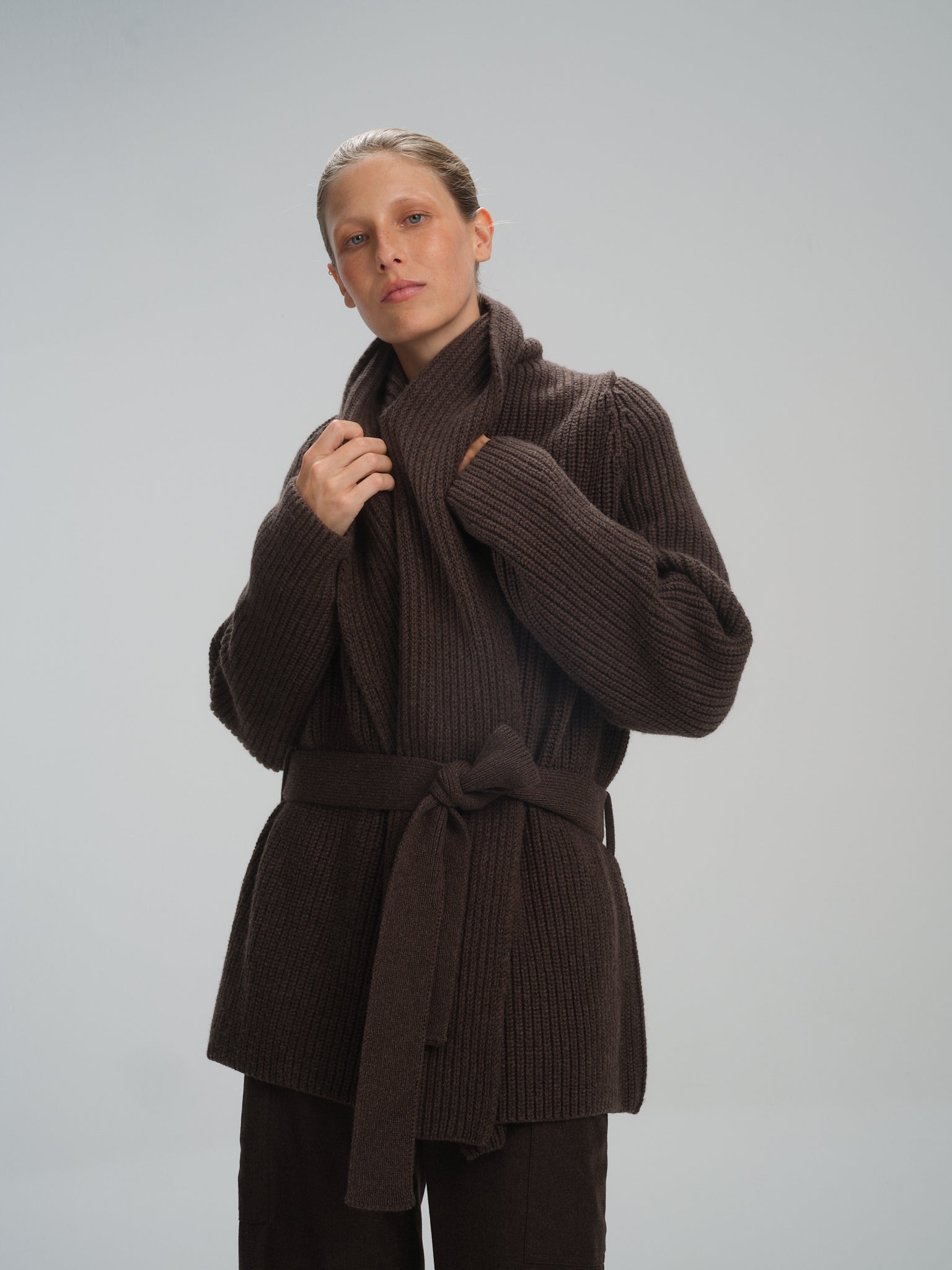 Shawl Cardigan Tucker