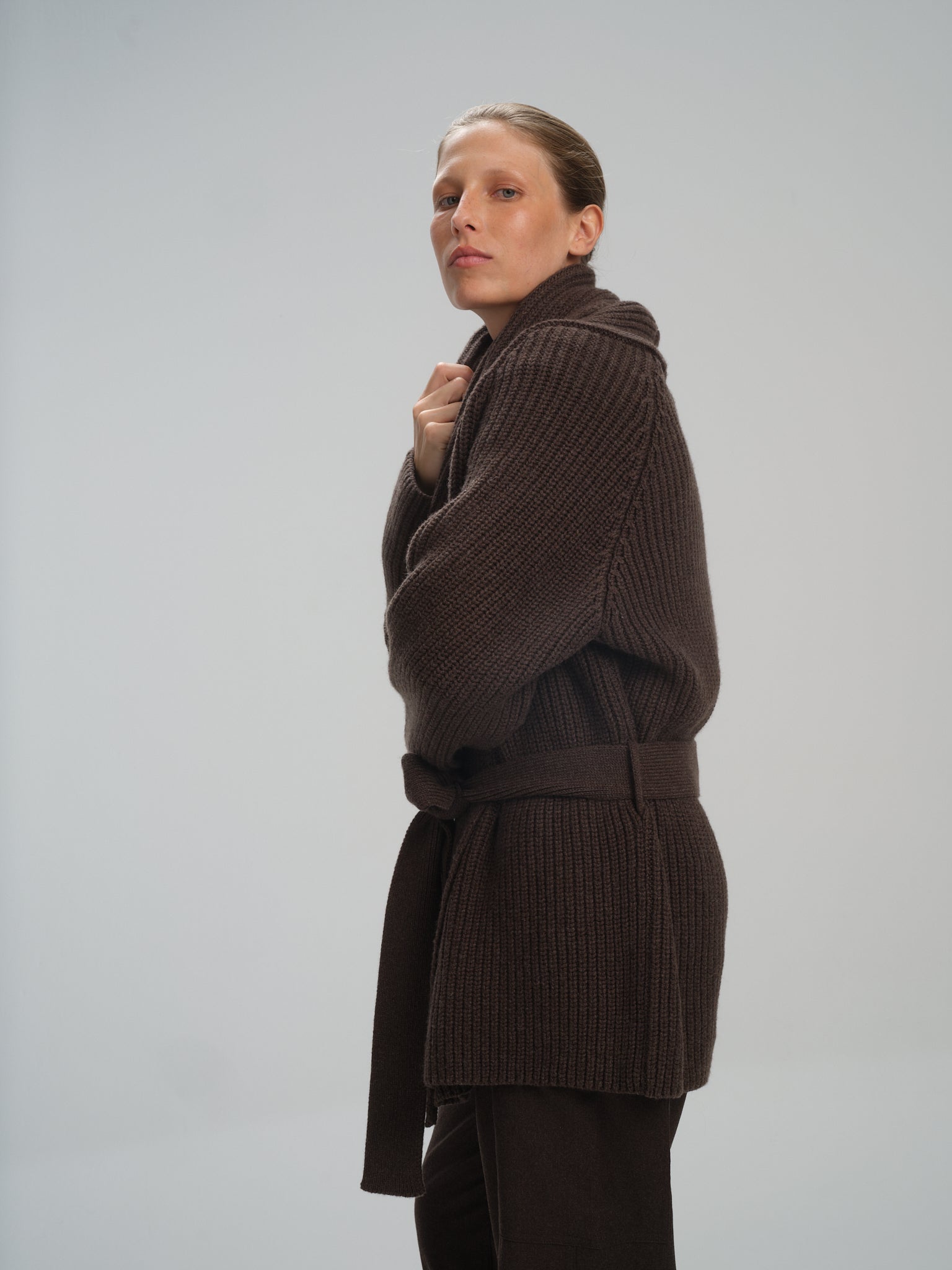 Shawl Cardigan Tucker