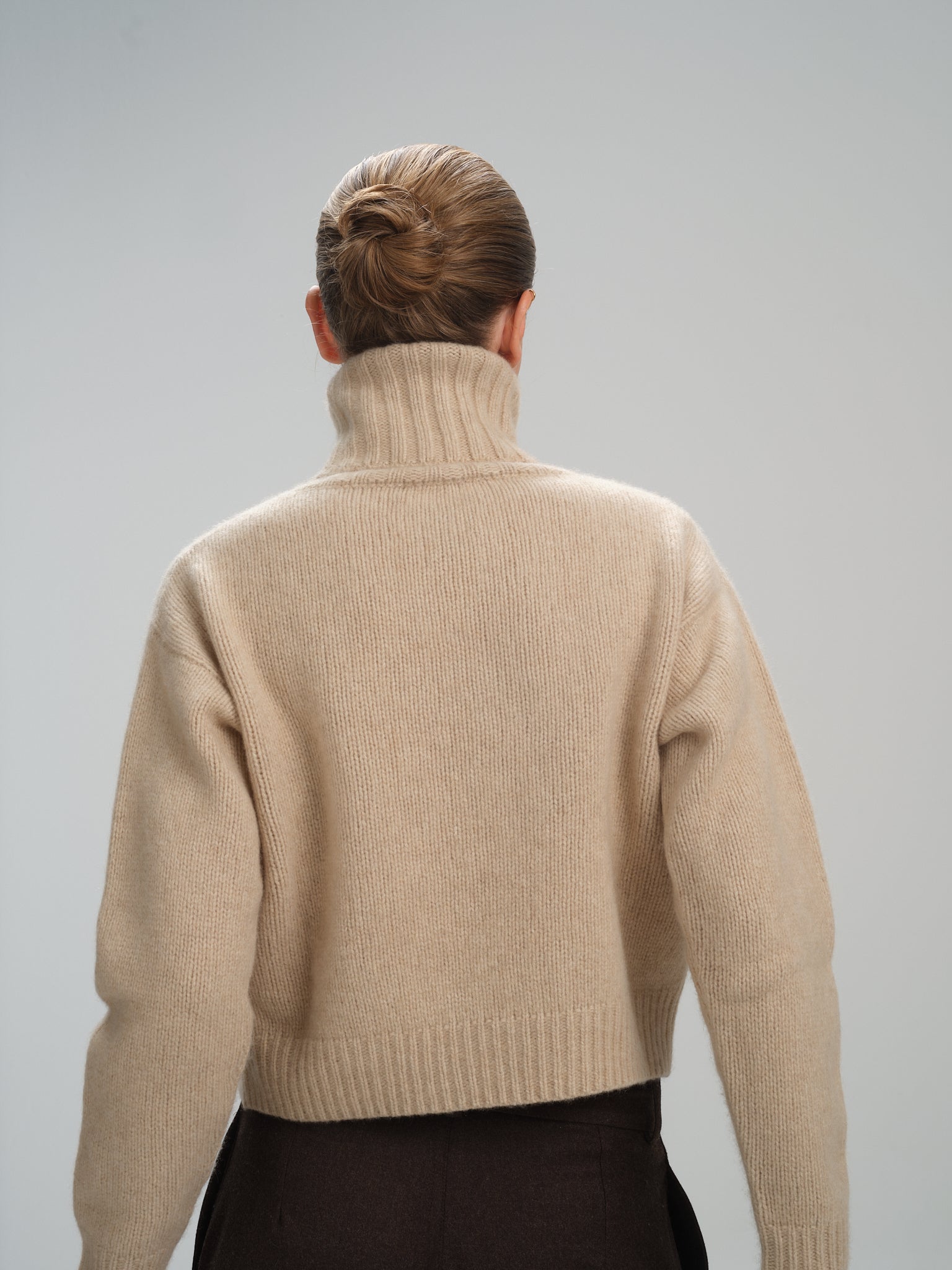 Turtleneck Arisaig in beige