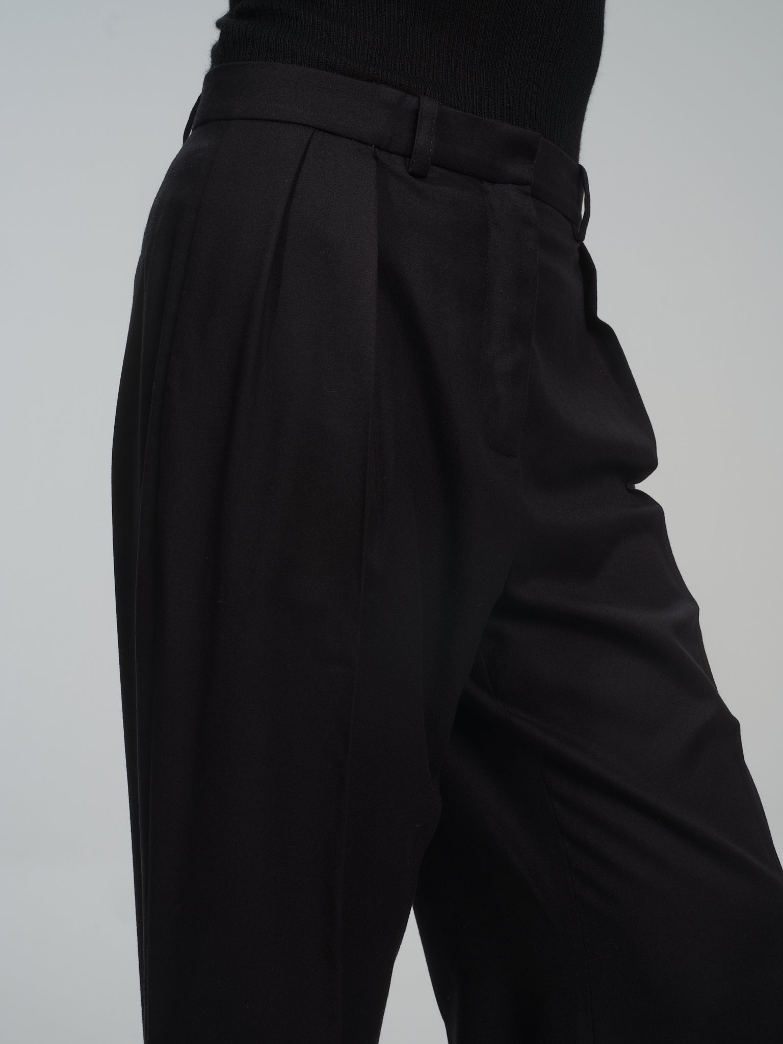 Paisley Pants in Black