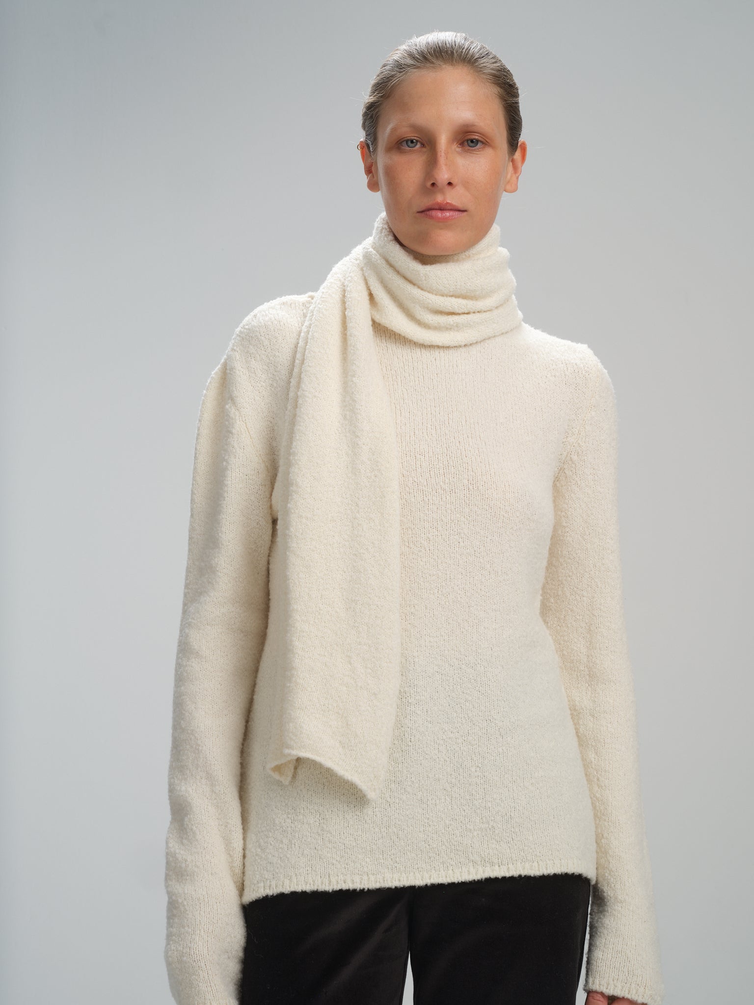 Scarves Jumper in creme