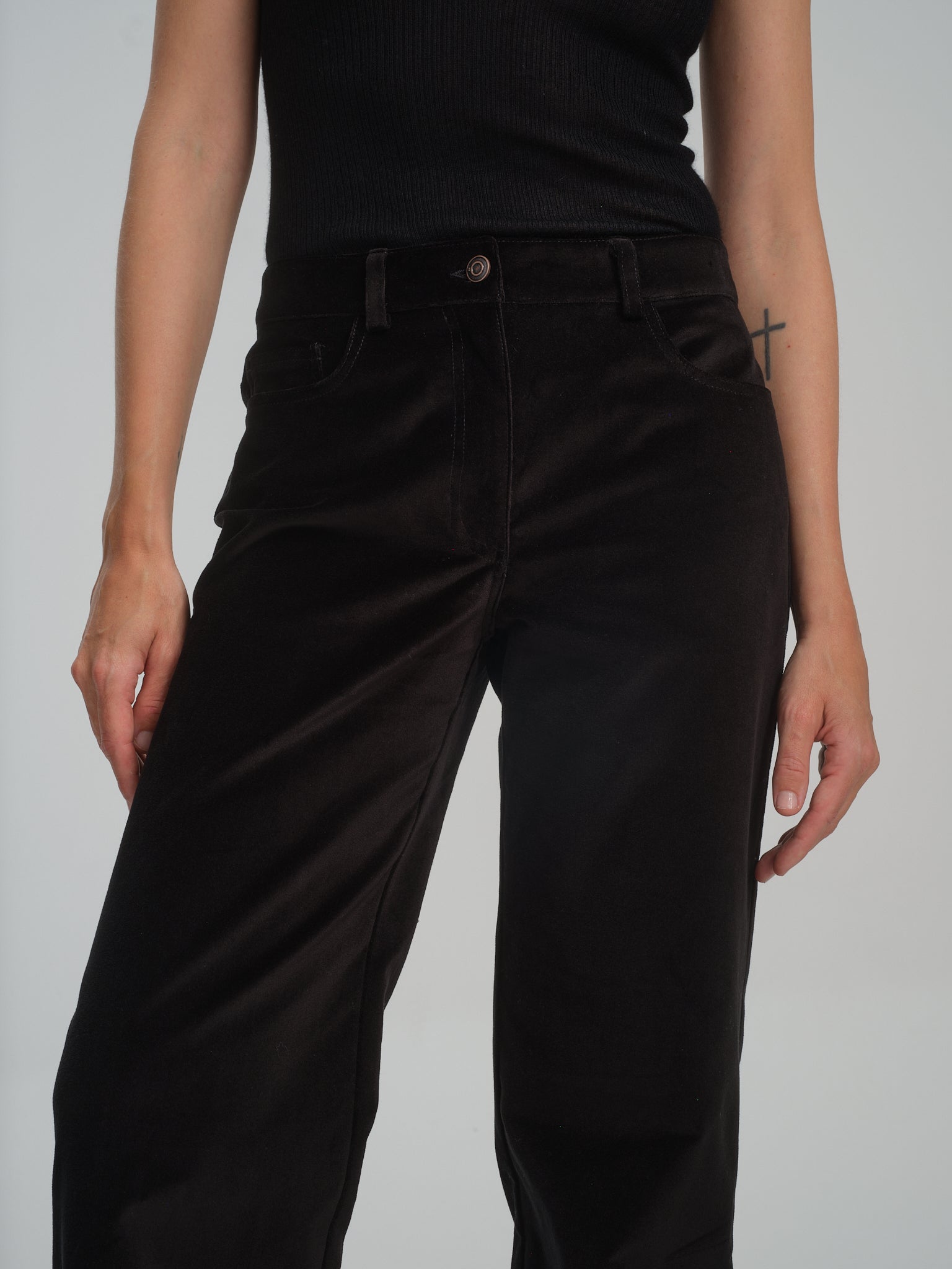Max Curory Pants in black