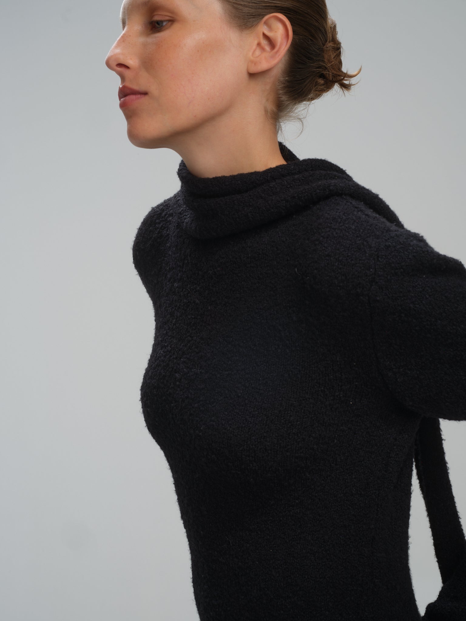 Scarves Dress in black