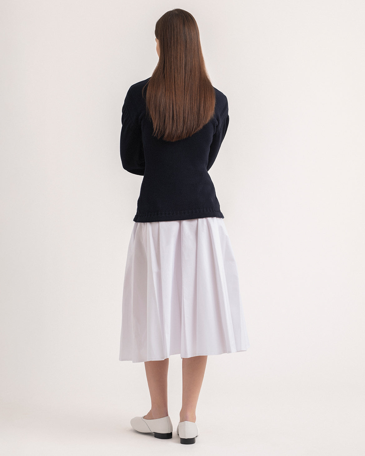 Mackintosh rose embroidered jupon skirt