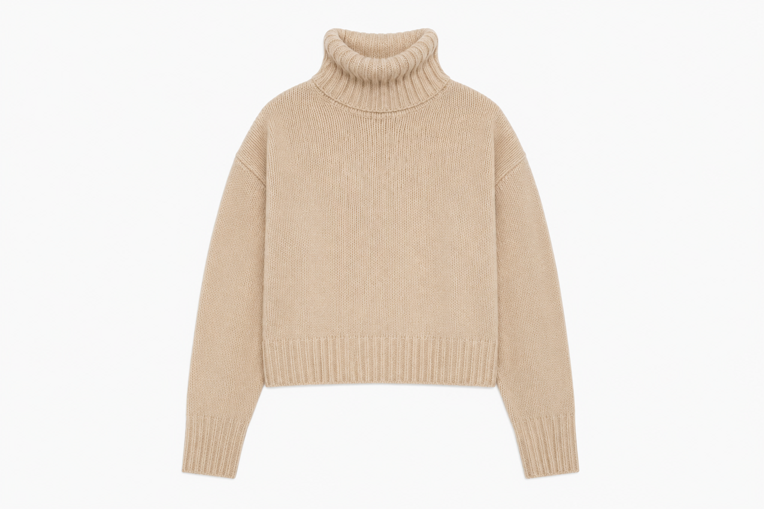 Turtleneck Arisaig in beige