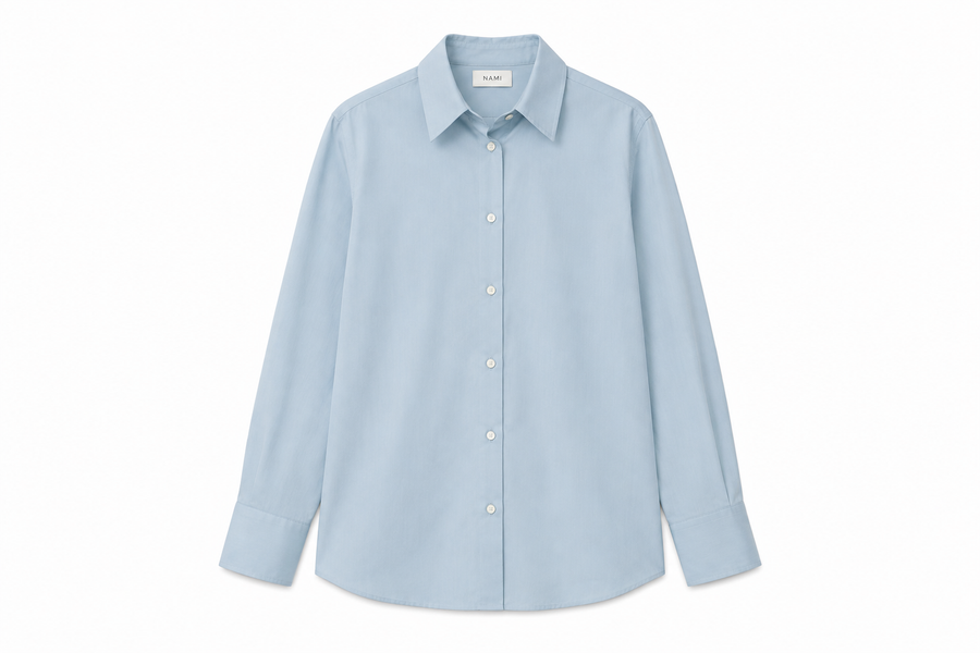 Martin Shirt in Silk and Cotton